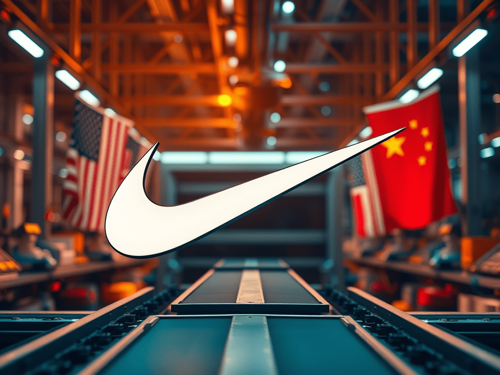 Nike Vai Ter de Pagar Mais de R$ 5 Bilhões por Tarifas nos EUA e Quer Sair da&nbsp;China
